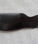 peigne en corne et nacre forme paon