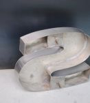 Lettre d'enseigne S vintage