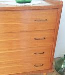 Commode vintage scandinave années 70