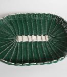 plateau scoubidou vert vintage