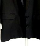 Veste Kookai noir avec empiècements argentés