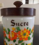 Pots à sel et sucre vintage 70