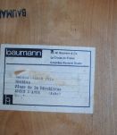 2 Chaises de bistrot Emile Baumann vintage années 50