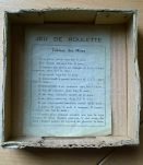 Rare et ancien mini jeu de roulette/casino made in France, années 1950