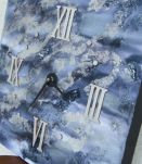 horloge moderne noire artistique