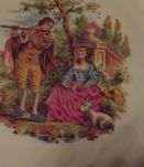 assiette de décoration 