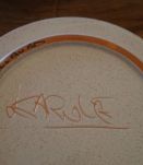 dessous de plat VALLAURIS signé KAROLE