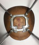 Tabouret formica rouge