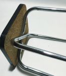 Tabouret formica rouge 60s