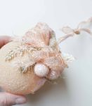 boules de noël roses saumon