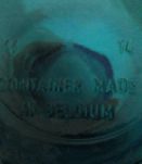 Pots d'apothicaire en verre - vintage 