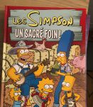 Lot de 5 BD "Les Simpsons" (1,2,3,4,5)
