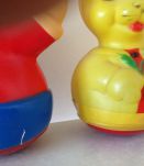 culbutos 70 ' s vintage maréchal, fisher price