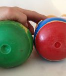 culbutos 70 ' s vintage maréchal, fisher price