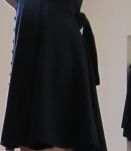 Robe vintage Rétro T.34 bleue