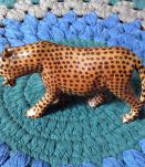 Leopard bois HAND MADE Kenya