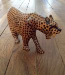 Leopard bois HAND MADE Kenya