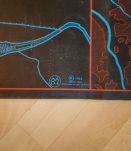 Carte scolaire vintage La Seine