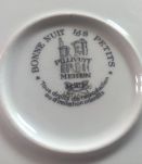 Assiette "Bonne nuit les petits" 