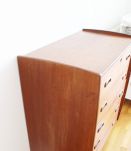 Commode vintage scandinave pieds compas 70's