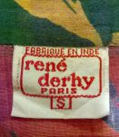 Original chemisier vintage T34-36 René Derhy à nouer