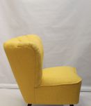 Fauteuil  VINTAGE année 50 XXL tissu Kenzo  