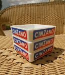 Coupelle aperitive publicitaire marque CINZANO
