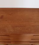 Commode coiffeuse vintage en teck scandinave des années 60