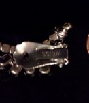 Boucle d'oreille vintage Weiss 