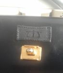 sac a main en cuir retro