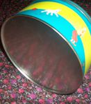 ancienne boite tole metal bd TINTIN 