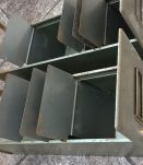 Casiers FLAMBO métal, style industriel