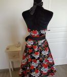 Robe pin-up style vintage rockabilly