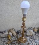  lampe boudoir vintage en metal