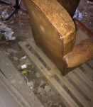 Fauteuil club à rénover années 50