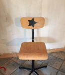 Chaises d'atelier  années 70