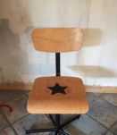 Chaises d'atelier  années 70