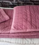 Boutis et 2 taies assorties Blanc d'Ivoire