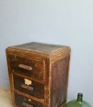 Petit meuble de métier ancien