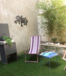 Fontaine de jardin en zinc 