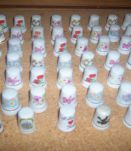 LOT 67 dés à coudre PORCELAINE 