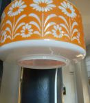 Suspension opaline annnées 70