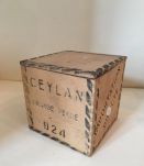 Ensemble de six boites à thé ÉLéphant vintage