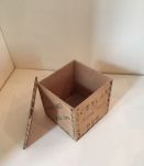 Ensemble de six boites à thé ÉLéphant vintage