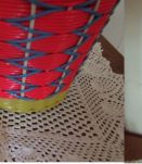 Belle Dame Jeanne bouteille "SCOUBIDOU" VINTAGE années 50