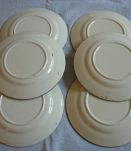 6 assiettes Longchamp modele agen