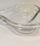Coupelle en cristal en forme de coeur