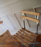 Deux chaises pliantes de jardin 