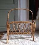 porte revue en rotin