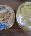 Boite ronde en métal " Mazet de Montargis, Véritable praslin